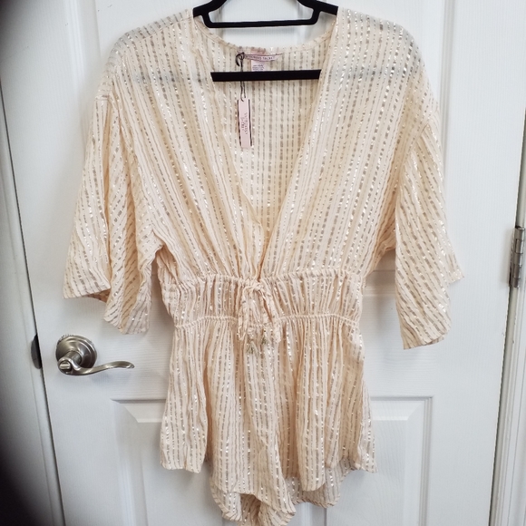 NWT Victoria’s Secret Sexy Shimmer Romper - Picture 2 of 5